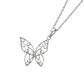 Colgante de Plata Esterlina 925 Mariposa con Circonita - Miniatura 2