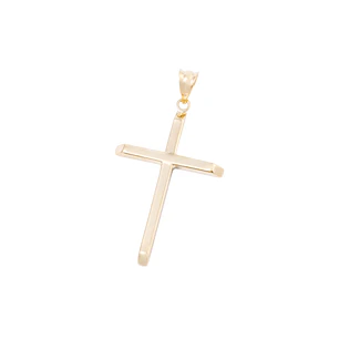 Colgante de Oro 18kt Cruz 35MM
