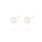 Aros de Oro 18kt PC Perla de 7,0mm - Miniatura 2