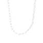 Cadena de Plata Esterlina 925 Eslabon Plano 38 - Miniatura 2