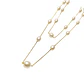Collar Oro Amarillo 18kt Perlas - Miniatura 1