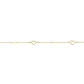 Pulsera Oro Amarillo 18kt Corazones - Miniatura 3