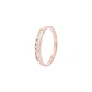 Anillo Oro Miel 18kt Relieve - Miniatura 1