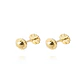 Aros de Oro 18kt Modelo Círculo de Corazones Esmaltado - Miniatura 2