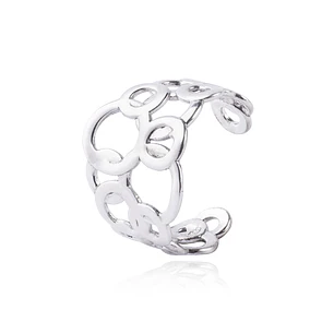 Anillo de Plata Esterlina 925 Circulos 18