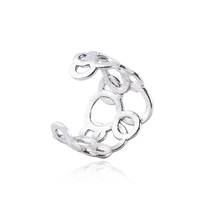 Anillo de Plata Esterlina 925 Circulos 18