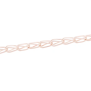 Pulsera Oro Miel 18Kt Modelo Jaula
