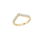 Anillo Oro Miel 18kt Vértice Brillante - Miniatura 2