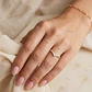 Anillo Oro Miel 18kt Vértice Brillante - Miniatura 4