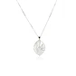 Collar de Plata Esterlina 925 Hoja Filigrama - Miniatura 1