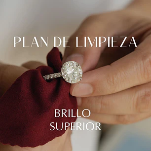 Servicio de Limpieza Brillo Superior Par  de Argollas