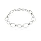 Pulsera de Plata Esterlina 925 Eslabon Ovalado - Miniatura 2