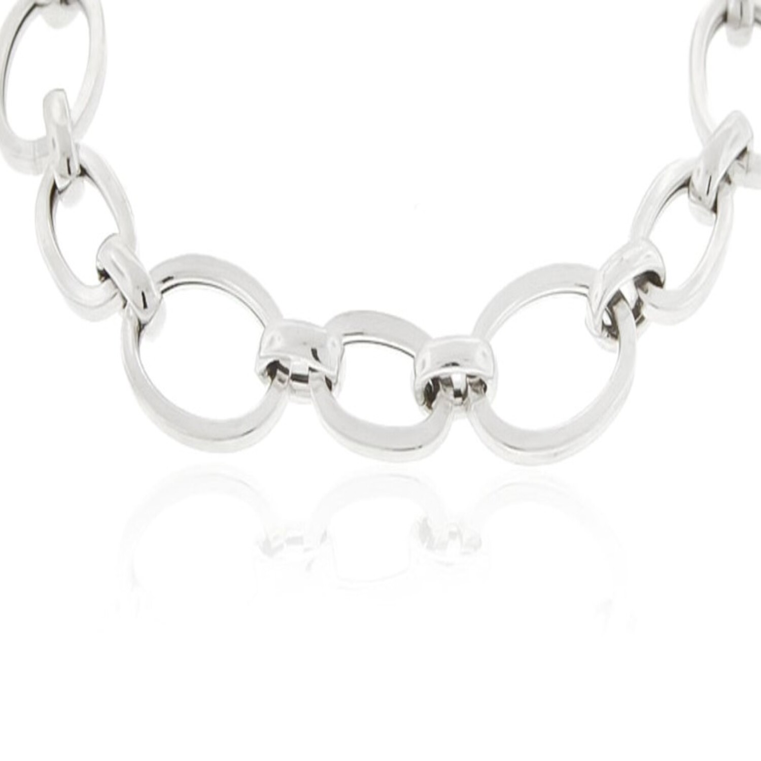 Pulsera de Plata Esterlina 925 Eslabon Ovalado 3