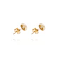 Aros de Oro de 18kt Circonitas en circulo - Miniatura 3