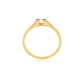 Anillo Compromiso Oro Amarillo 18kt  Milán 1x3ptos Diamante - Miniatura 2