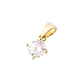 Colgante de Oro 18kt Circon Cuatro Grifas - Miniatura 1
