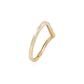 Anillo Oro Amarillo 18kt Corona-Cintillo Circonita - Miniatura 3