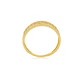 Anillo Compromiso de Oro 18Kt Doble Circón Riel - Miniatura 2
