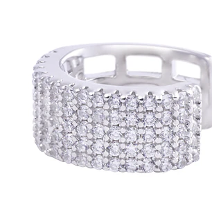 Piercing de Plata Esterlina 925 Earcuff circones