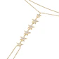 Pulsera Plata Esterlina 925 Estrellas Colgantes Revestidas - Miniatura 2
