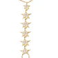 Pulsera Plata Esterlina 925 Estrellas Colgantes Revestidas - Miniatura 3