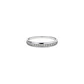 Anillo Oro Blanco 14kt Riel Oval Circonita - Miniatura 3