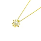 Collar Oro Amarillo 18kt Perla Cultivada 6MM - Miniatura 2