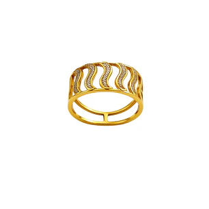 Anillo Oro 18kt Bitono