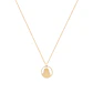Colgante Oro Amarillo 18kt Virgen Niña Lisa - Miniatura 3