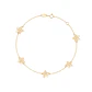 Pulsera de Oro 18kt Flor Calada - Miniatura 1