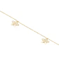 Pulsera de Oro 18kt Flor Calada - Miniatura 2