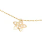 Pulsera de Oro 18kt Flor Calada - Miniatura 3