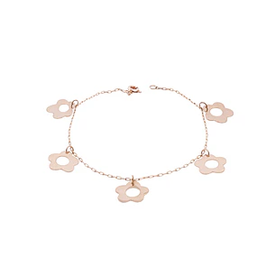 Pulsera en Oro Miel 18kt Margarita