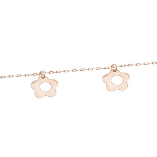 Pulsera en Oro Miel 18kt Margarita