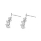 Aros de Plata Esterlina 925 Corazon Colgante Solido - Miniatura 2