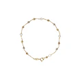 Pulsera de Oro 18kt Tricolor Pelotitas 1013
