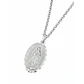 Colgante de Plata Esterlina 925 Virgen de Guadalupe 22X15MM - Miniatura 2