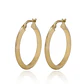 Aros de Oro 18 kt Argollas de 20mm - Miniatura 1