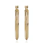 Aros de Oro 18 kt Argollas de 20mm - Miniatura 2