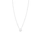Collar de Oro Blanco 18kt con Diamantes de Punto de Luz 10 Pts Totales SI/H Corte Brillante - Miniatura 3