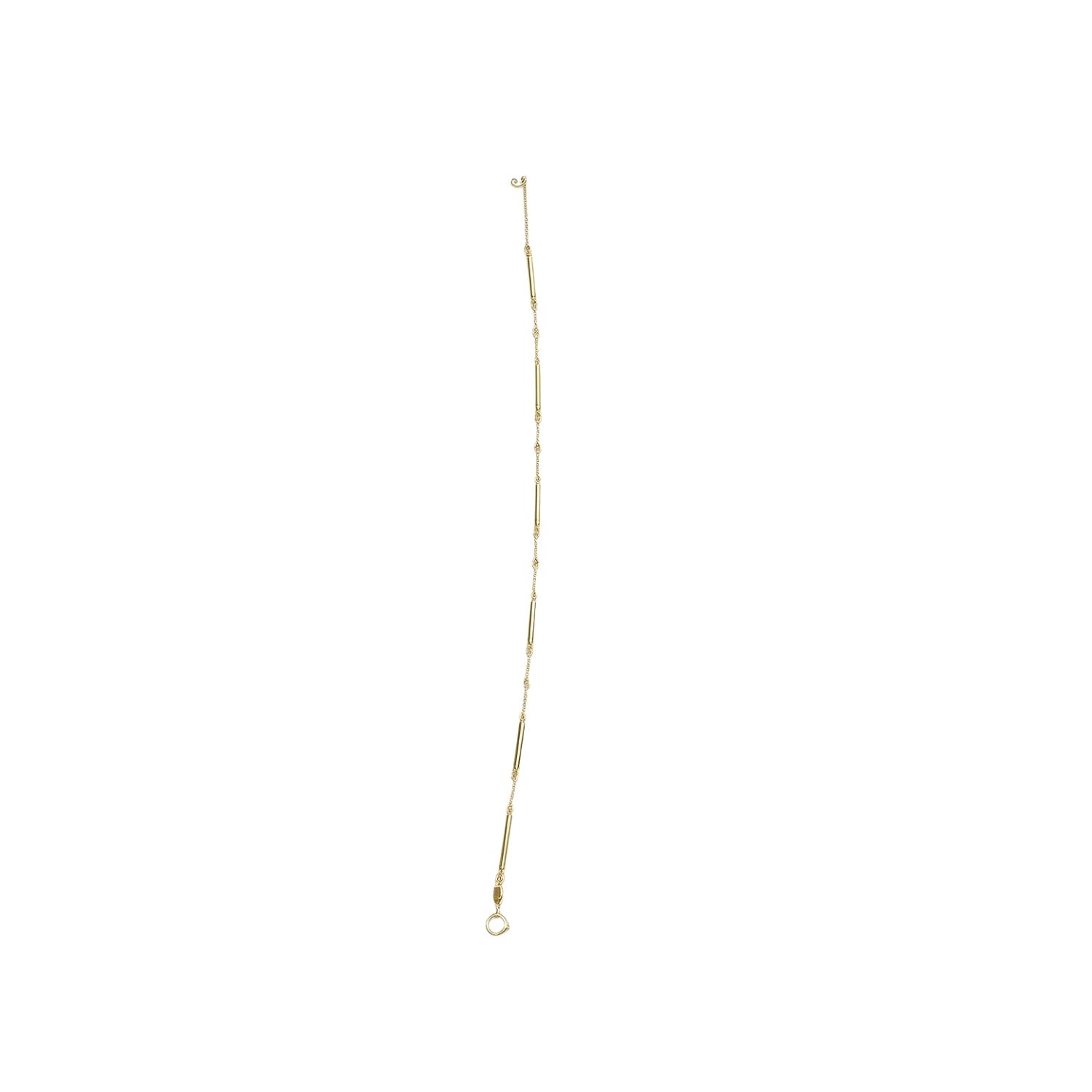 Pulsera Oro Amarillo 18kt Barras 3