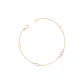 Pulsera de Oro 18kt Gotas Tricolor - Miniatura 1