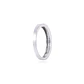 Anillo de Oro Blanco 18kt con Diamantes de Riel 18kt Riel 19 Pts Corte Brillante SI/H 16 - Miniatura 3
