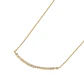 Collar de Oro Amarillo 18kt con Diamantes de 5 Pts Totales - Miniatura 1