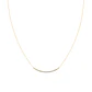 Collar de Oro Amarillo 18kt con Diamantes de 5 Pts Totales - Miniatura 3