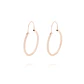 Aros Oro Miel 18kt  Argolla 22mm - Miniatura 1