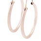 Aros Oro Miel 18kt  Argolla 22mm - Miniatura 2