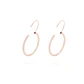 Aros Oro Miel 18kt  Argolla 22mm - Miniatura 3
