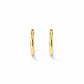 Aros Oro Amarillo 18kt Argollas Lisas 20MM - Miniatura 1