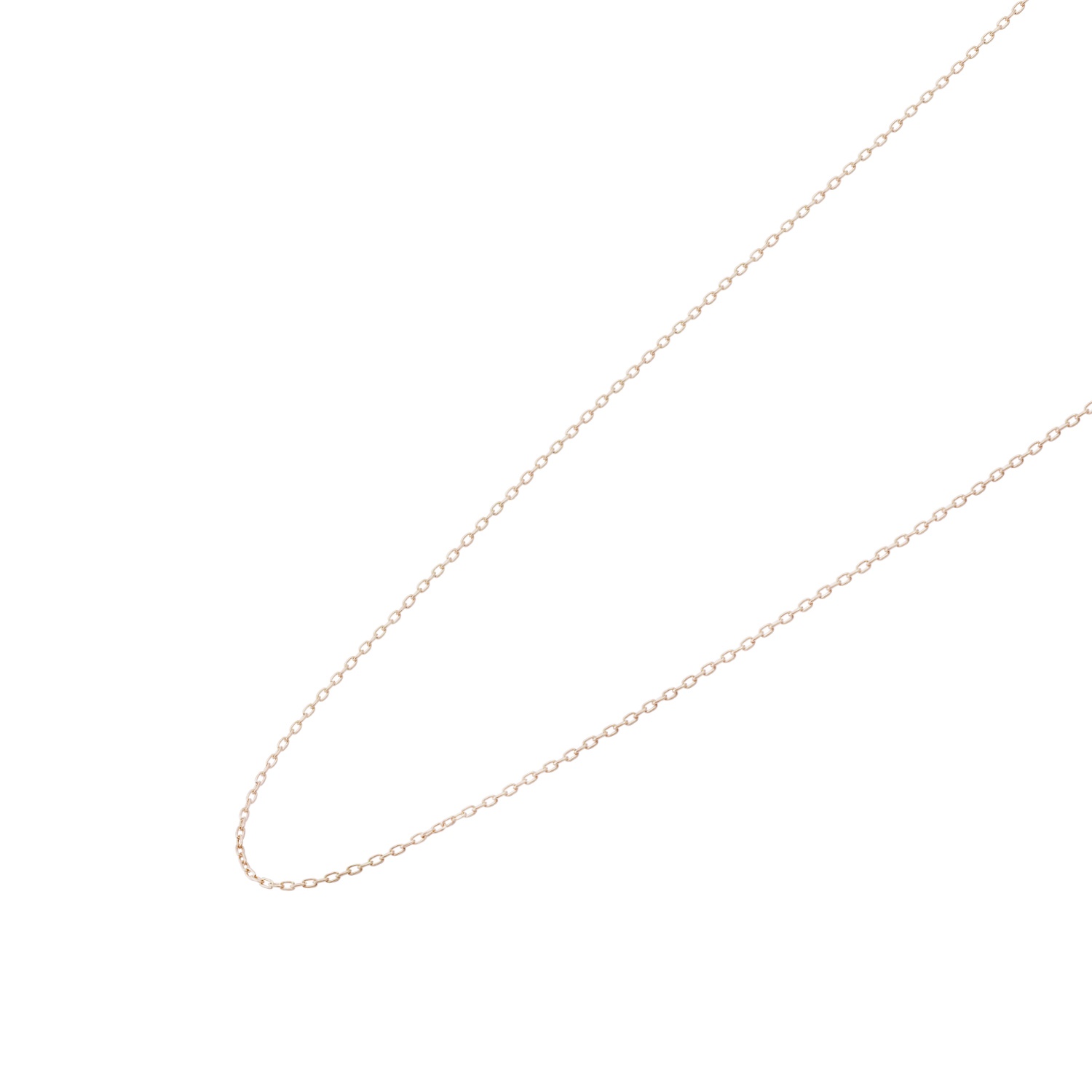 Cadena Oro Miel 18kt Limada Fina 1